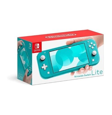 Console Nintendo Switch Lite turquoise - Grade B pas cher reconditionnés et  neufs